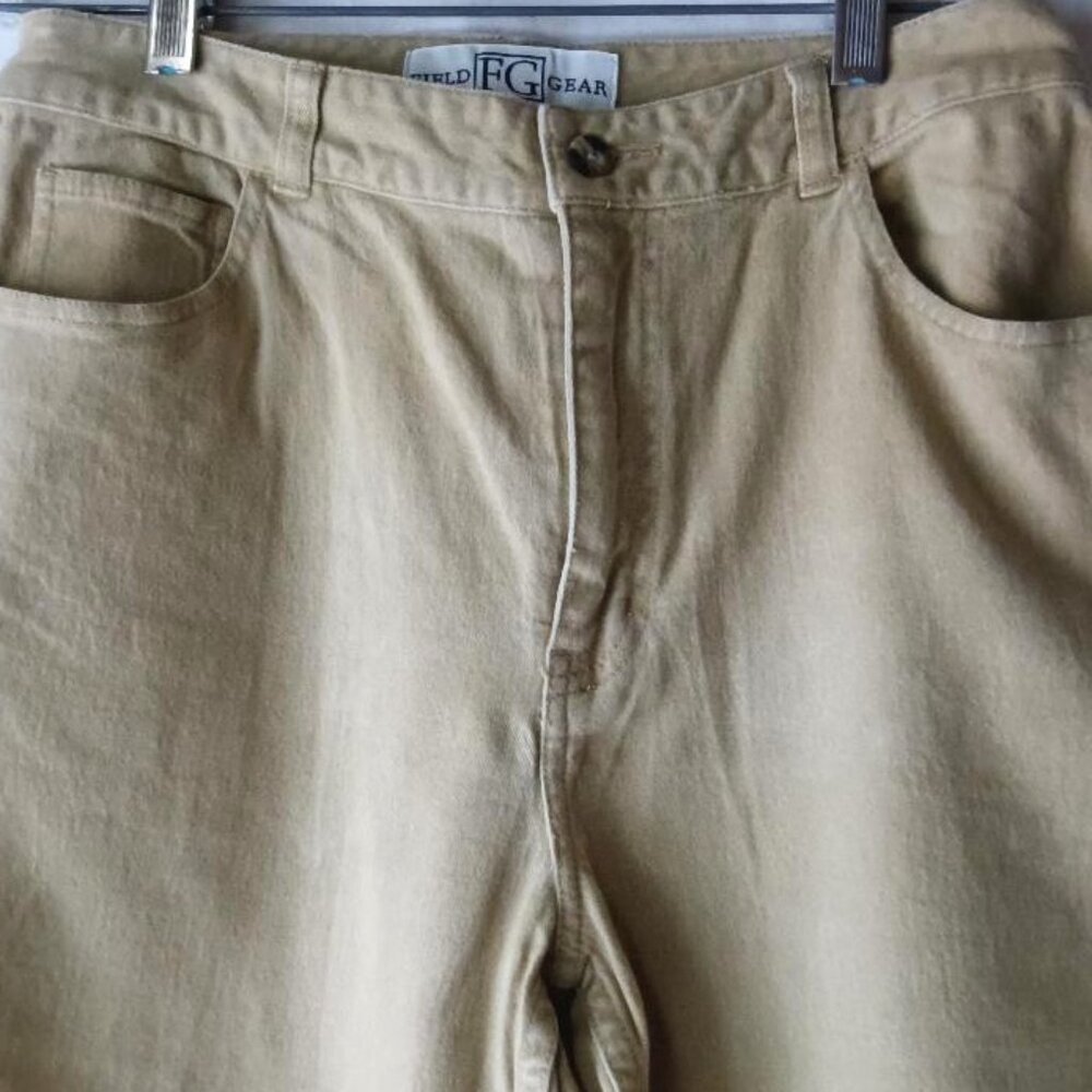 Women's Tan Jeans Pants Size 8 Field Gear
